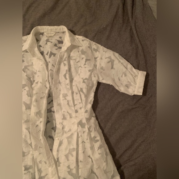 Club Monaco Flower Detail Dress - Picture 6 of 6